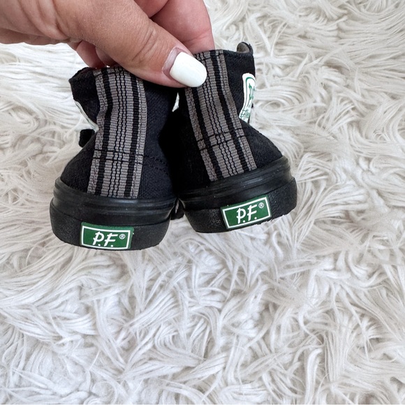 PF Flyers | Toddler Black High Top Sneakers - Picture 3 of 7